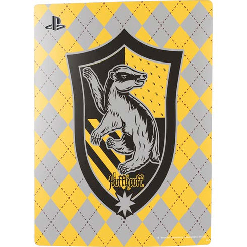 Wizarding World Harry Potter Hufflepuff Crest PS5 Digital Edition Console Skin